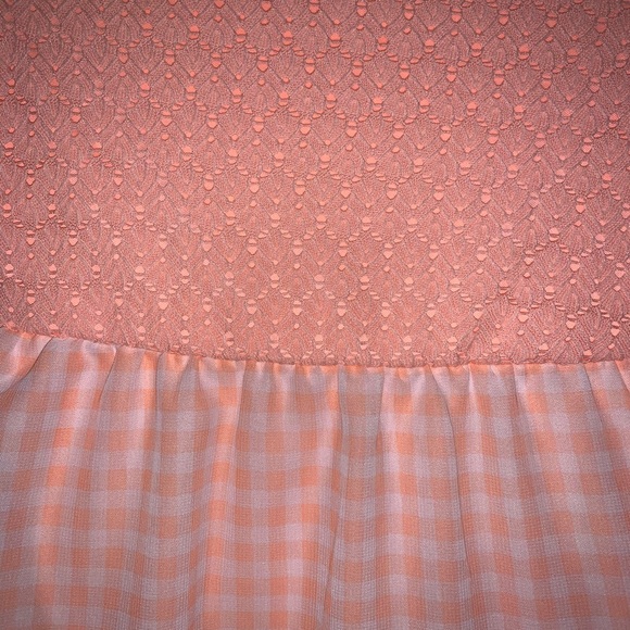 Wonder Nation Girls Ruffle Chiffon Dress gingham - Picture 4 of 10